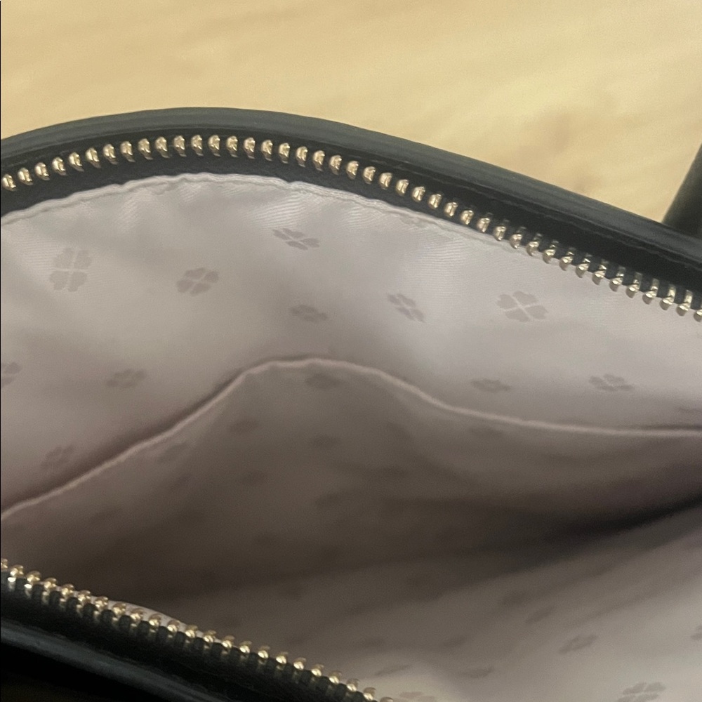 Kate Spade Black and Pink Floral Satchel - Picture 3 of 5